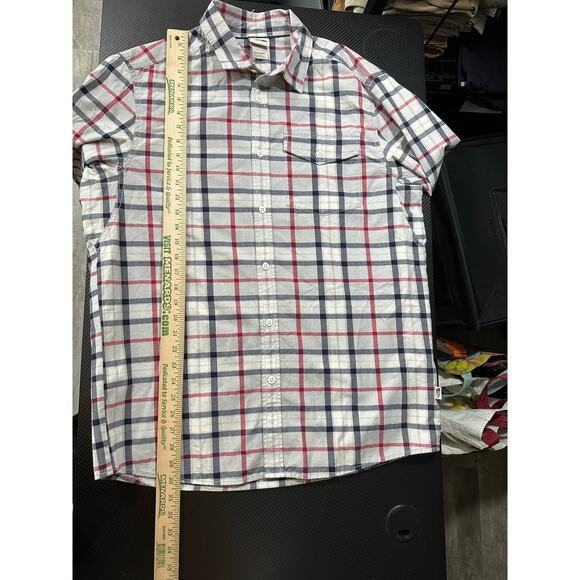 North Face Men’s Stayside Chamois Flannel Shirt Plaid Size Large Cotton - Picture 5 of 12